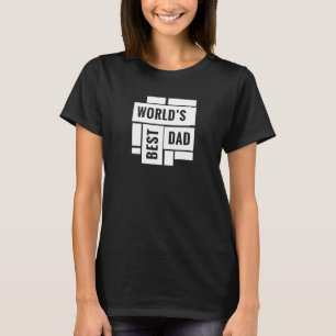 Fars dag Världens bästa pappa 2 T Shirt