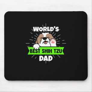 Fars dag Världens bästa Shih Tzu Hund Pappa Musmatta