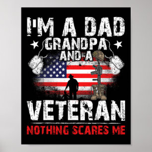 Fars dag - veterandagen - jag är en farfar från Pa Poster