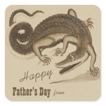 Fars dag Vild dans lycklig krokodil CC1121