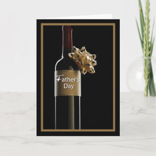 Fars dag Vin Flaska Kort