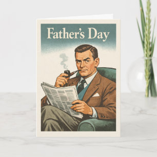 Fars dag - Vintage Kort