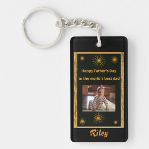 Fars dag World's Best Pappa keychain