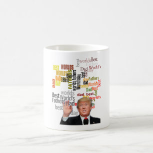 Fars dag, Worlds Best Pappa President Trump Kaffemugg