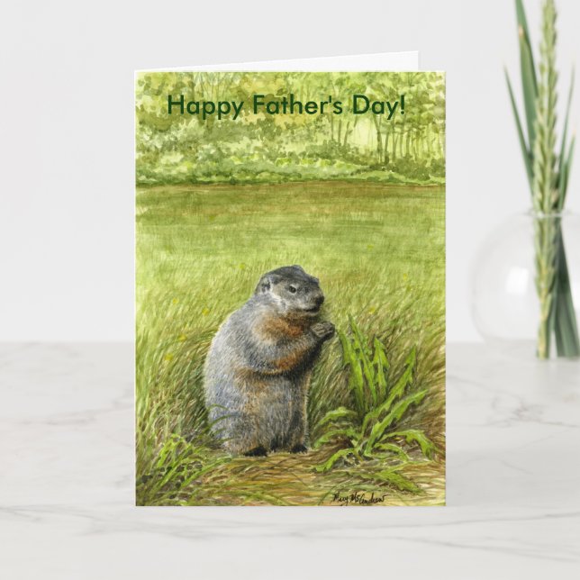 Fars daggroundhogkort kort (Framsida)