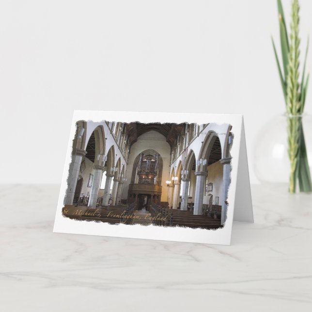 Fars dagkort - Framlingham kyrka Kort (Framsida)
