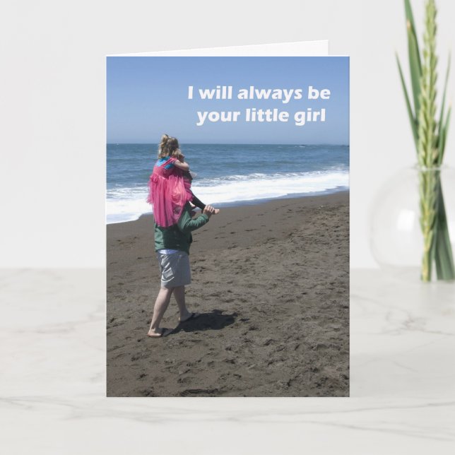 Fars dagkort från dotter kort (Framsida)