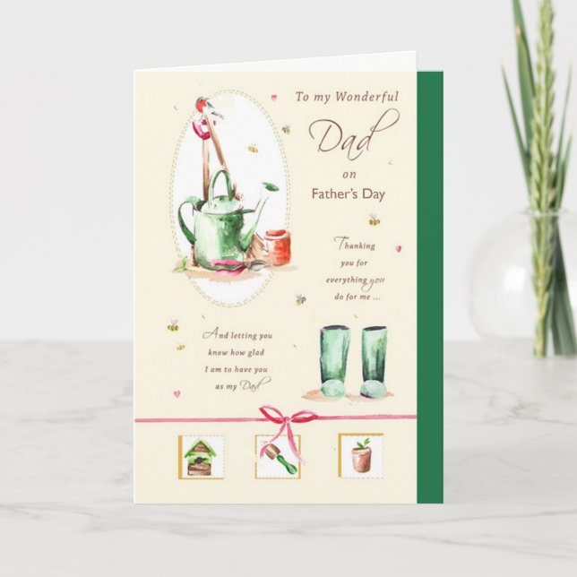 Fars dagkort kort (Framsida)