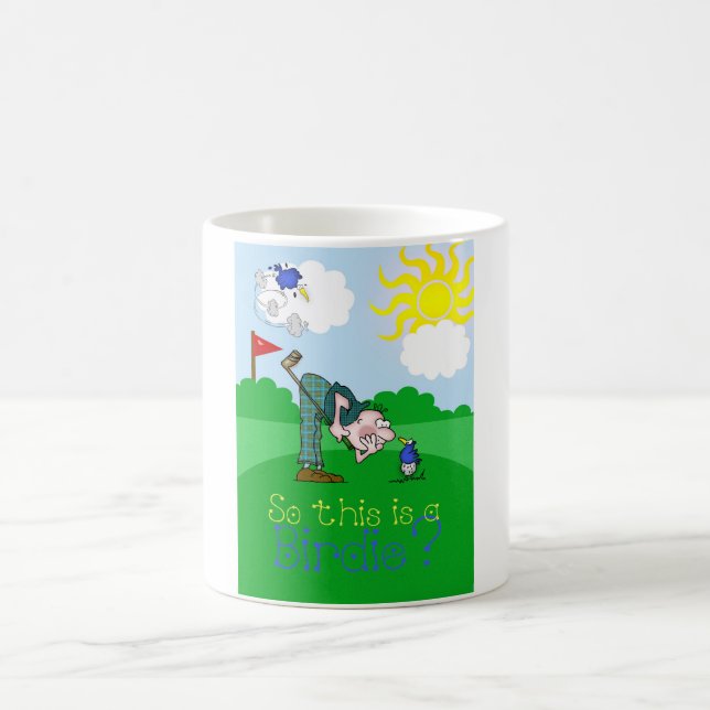 Fars dagmugg eller precis Golf, Golfpippi Kaffemugg (Center)