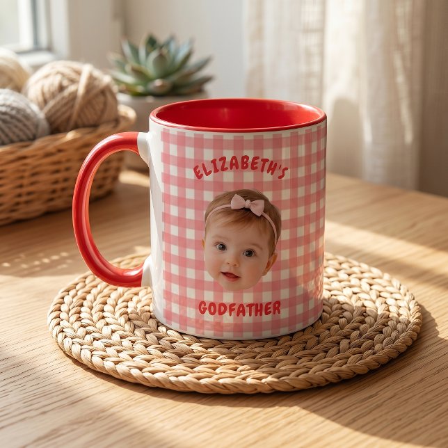 Fars dagsgåvor till pappa röda mugg (Skapare uppladdad)