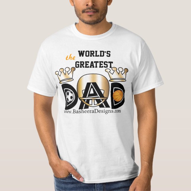 Fars dagsportpappa tee shirt (Framsida)