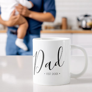 Fars dagsskrift Pappa Personlig Jumbo Mugg