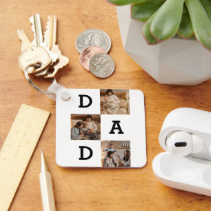 Far's Day Gift for Pappa - Fotokollage   Nyckelring