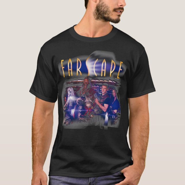 Farscape Flarescape  T Shirt (Framsida)
