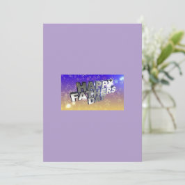Farsdags gratulationskort julkort