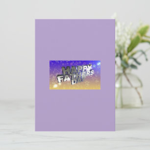 Farsdags gratulationskort julkort