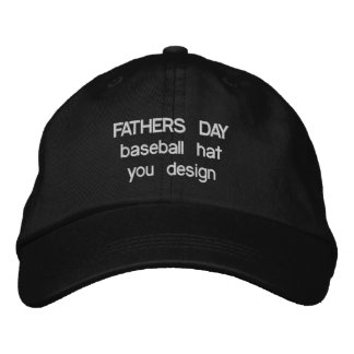 Farsdags hatt broderad keps