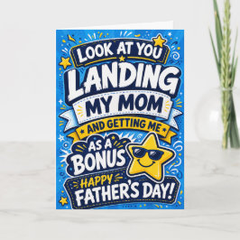 Farsdagskort till Pappa från Kids Landing Mamma Kort