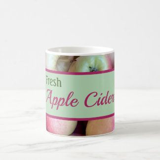 Färsk äppelcider kaffemugg