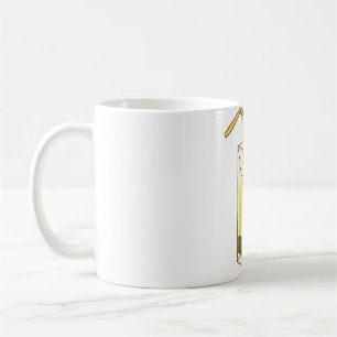 Färsk äppeljuice kaffemugg