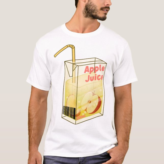 Färsk äppeljuice t shirt (Framsida)