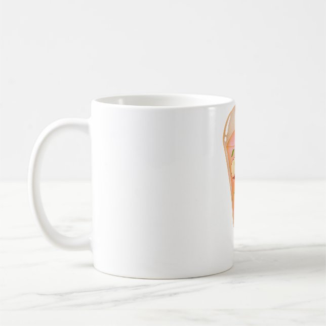 Färsk Äpple Is Pop  Kaffemugg (Vänster)