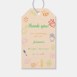 Färsk av bryggskugga från marknaden presentetikett