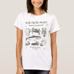 Färsk av Marknadsgruppen för skaldjur (Bachelorett T Shirt<br><div class="desc">Gör en stänk på din kommande bachelorette-fest med den här bedövande stranden personlig t-shirts. Vare sig du firar en bach resa, en flicksemester eller en helgdag av bästa vänner, är den här anpassningsbar stranden på t-shirts som är perfekten som tillägg till din oförglömliga flykting. Lägg till en personlig beröring till...</div>