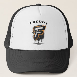 Färsk av muren - fet Graffiti Monogram "F" Keps