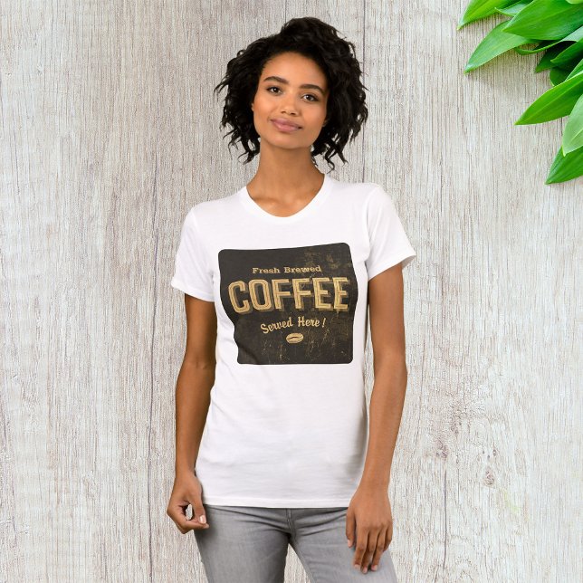 Färsk avfettad kaffemonn T-Shirt (Skapare uppladdad)