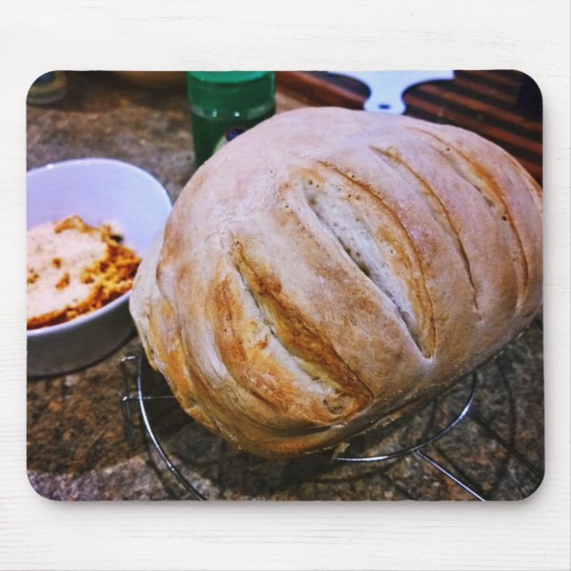 Färsk bakad Bread och Pasta Musmatta (Framsidan)