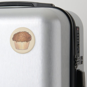 Färsk bakad Streusel Crumb Muffin Bake Sale Foodie Magnet