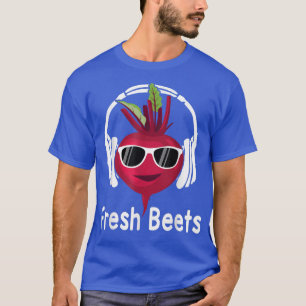 Färsk beets Funny Coola Beet Headphone Music B T Shirt