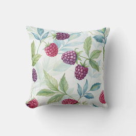 Färsk Boysenberry-design, accent Dekorativ kudde