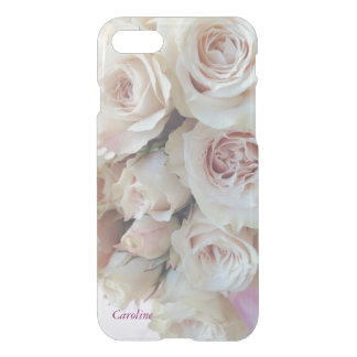 Färsk bukett rosa rosor iPhone 7 skal