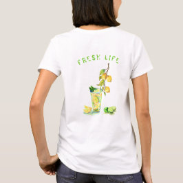 Färsk Citron Juice Coola Drink Lemonade T-Shirt