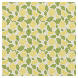 Färsk citron tyg