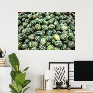 Färsk cucamelon poster