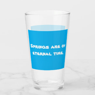 Färsk dricksvatten glas tumbler