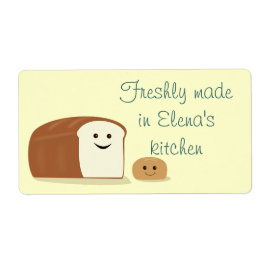 Färsk etikett för Bröd Avery Fraktsedel