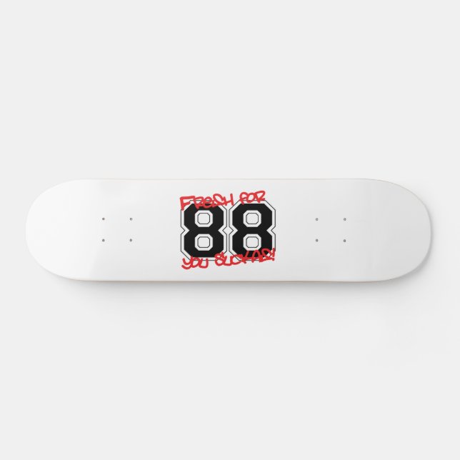 Färsk för "88 old school skateboard bräda 18 cm (Horz)