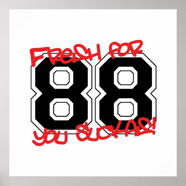 Färsk för "88 poster (Framsidan)