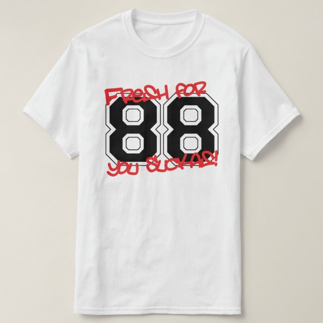 Färsk för "88 t-shirt (Design framsida)
