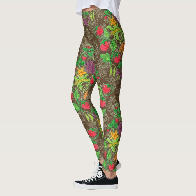 Färsk från Garden Damask Leggings (Vänster)