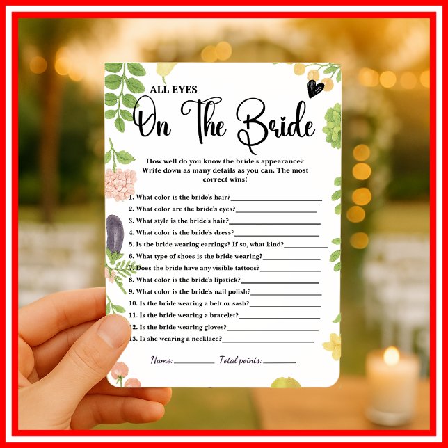 Färsk från marknaden hela Ögon på Bride Game (Skapare uppladdad)