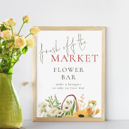 Färsk från Möhippan Pub utan blomma Poster
