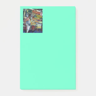 Färsk frukt med Francis Post-it Block