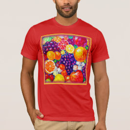 "Färsk frukt Mönster" Cute Art Köp nu T Shirt