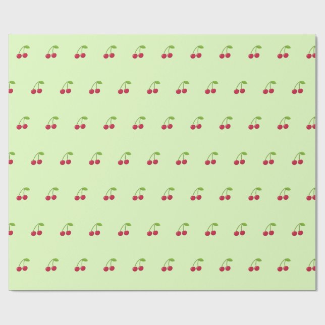 Färsk frukt  presentpapper (Platt)