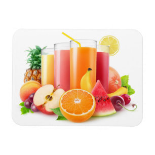 Färsk fruktsaft magnet